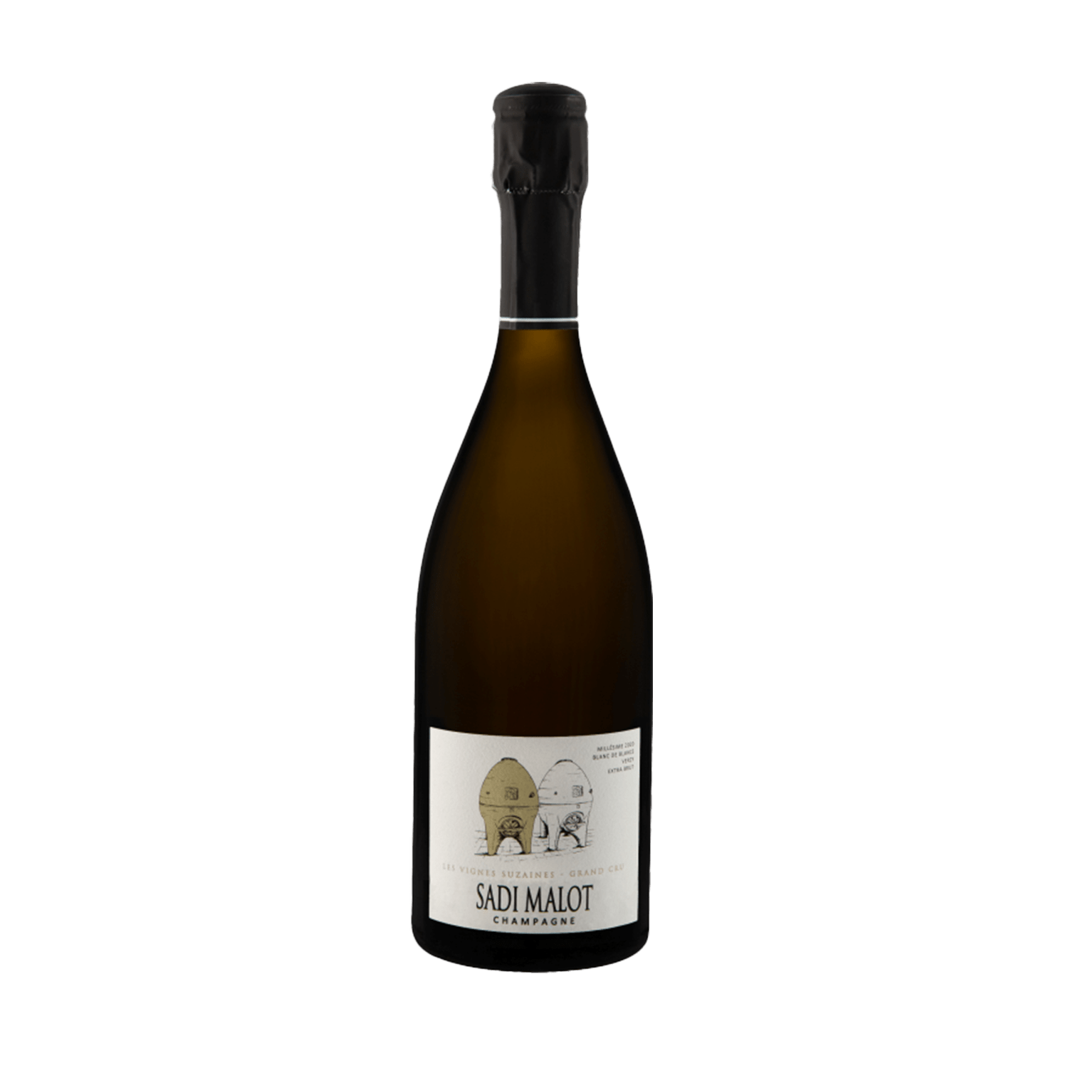 Sadi Malot 'Les Suzaines' Champagne Blanc de Blancs Extra Brut